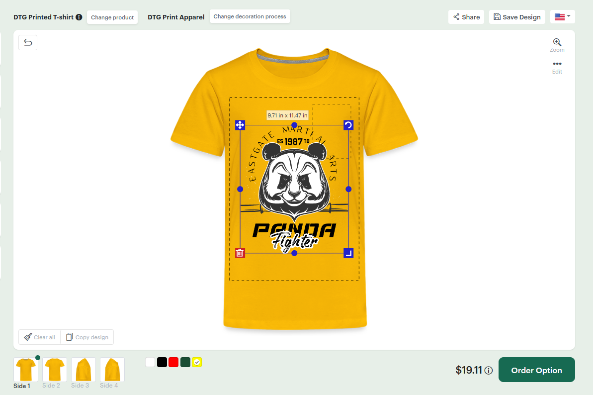 best all-in-one online T-shirt designer & printing platforms