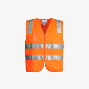 Syzmik Unisex HiVis Zip Work Vest